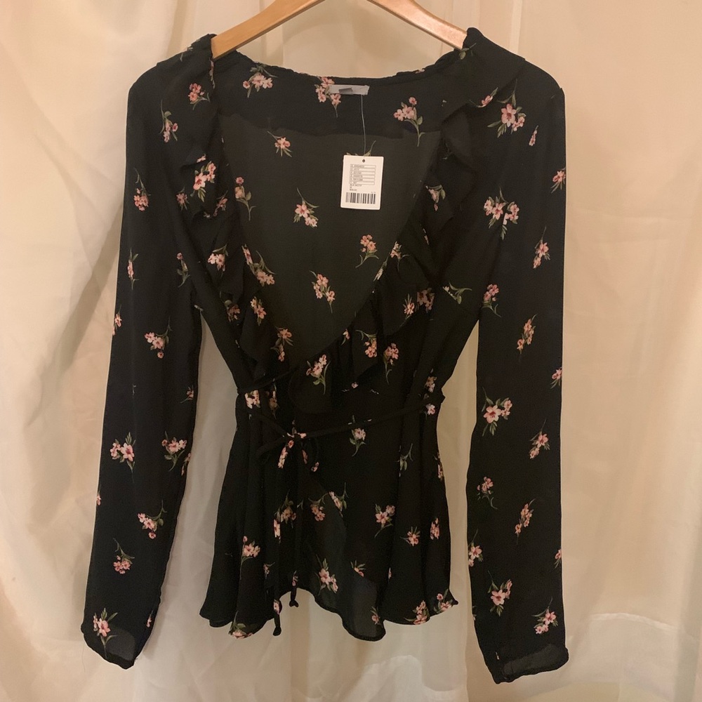 NWT Urban Outfitters Wrap Shirt